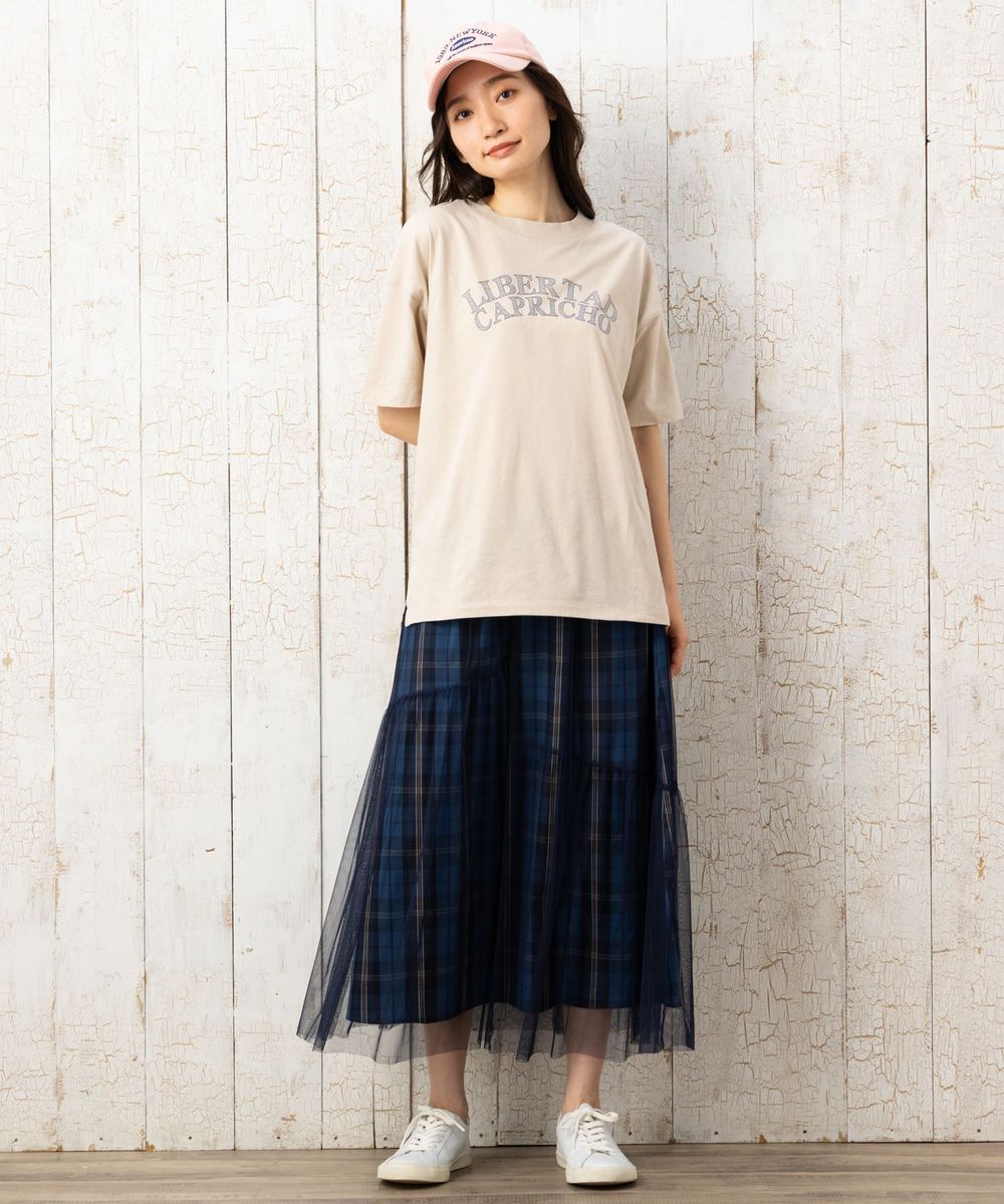 サブストリート 大きいサイズ レディース Tシャツ ロゴ 半袖｜sabstreet my standard(サブストリートマイスタンダード)
